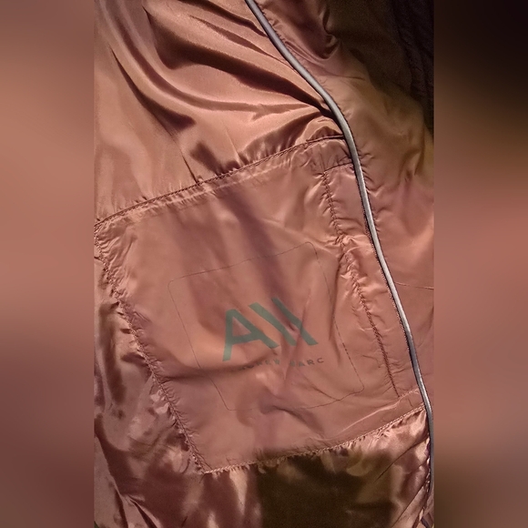 Andrew Marc Strehla Puffer Quilted Jacket color fig, size L - Picture 11 of 11